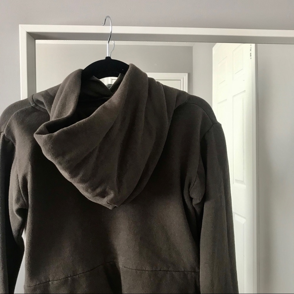 OAK + FORT Oversized Cropped Hoodie - Picture 2 of 6
